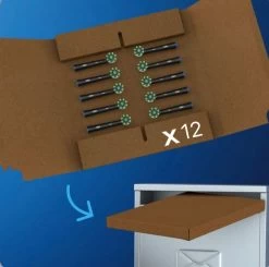 Oral-B CrossAction Opzetborstel Kleur Zwart, Verpakking Van 12 Stuks, Verpakking Van Brievenbusformaat -Mondverzorging 1200x1190 3