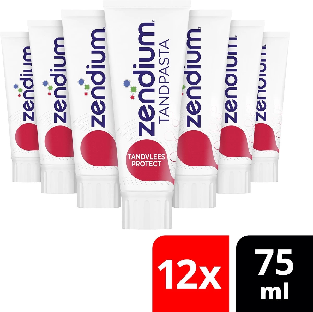 Zendium Tandvlees Protect Tandpasta - 12 X 75 Ml - Voordeelverpakking 4 Zendium Tandvlees Protect Tandpasta - 12 X 75 Ml - Voordeelverpakking - Afbeelding 2