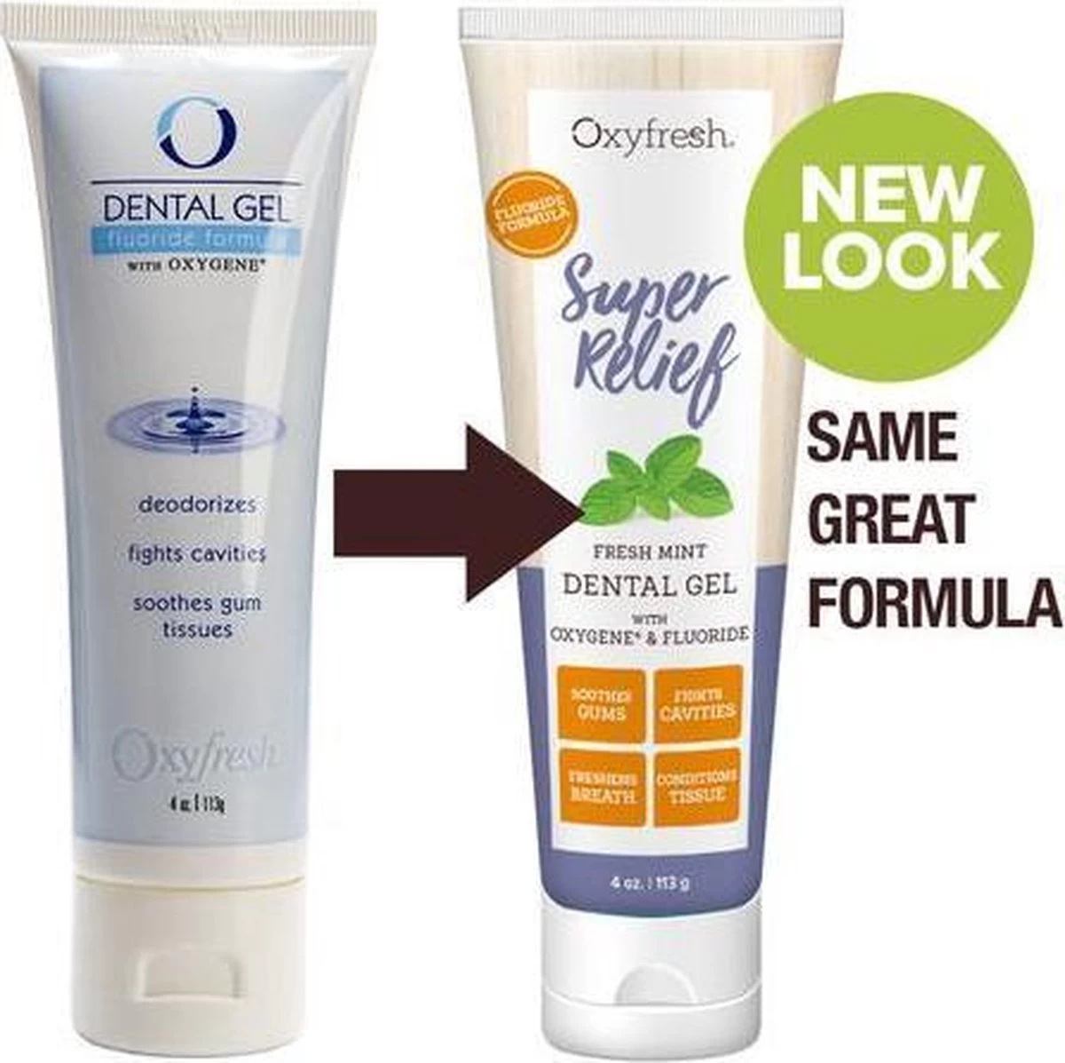 OxyFresh Fluoride Dental Gel - Helpt Gevoelige Tanden Voorkomen En Tandglazuur Remineraliseren 4 OxyFresh Fluoride Dental Gel - Helpt Gevoelige Tanden Voorkomen En Tandglazuur Remineraliseren - Afbeelding 2
