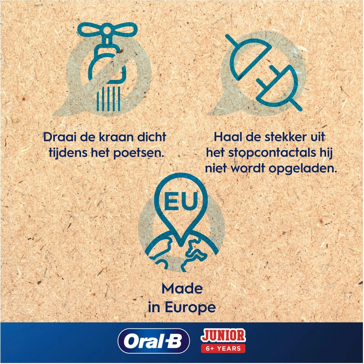 Oral B Oral-B Junior Elektrische Tandenborstel - Minnie 6 Oral B Oral-B Junior Elektrische Tandenborstel - Minnie - Afbeelding 4