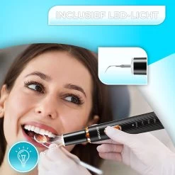 Tandsteen Verwijderaar Set - Elektrisch - Sonisch - Draadloos - Tandplak Verwijderen - Wit -Mondverzorging 1200x1200 1002