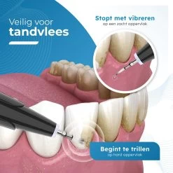 V-Goods Premium Sonische Tandsteen Verwijderaar - 5 Standen - Inclusief Tandarts Set - 3 Opzetstukken - Tandplak -Mondverzorging 1200x1200 1010