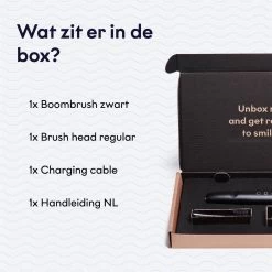 BOOMBRUSH Elektrische Tandenborstel - Zwart - 90 Dagen Batterij - Duurzaam -Mondverzorging 1200x1200 110