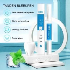 BOR Tanden Bleekpen - Tanden Bleken - Tandenbleekset - Whitening Pen - Tandenblekers - Wittere Tanden - Teeth Whitening Pen - Tanden Bleker -Mondverzorging 1200x1200 1122