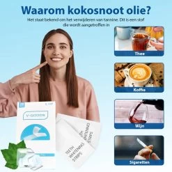 V-Goods Premium Whitening Strips - Tandenbleek Strips - Wittere Tanden - 28x Tandenbleek Strips DIRECT Resultaat - Tandenbleekset - Whitening - Tandenblekers -Mondverzorging 1200x1200 1173