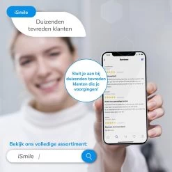 ISmile Professionele Tandenbleekset - Veilig Tanden Bleken - Zonder Peroxide - Witte Tanden - Teeth Whitening -Mondverzorging 1200x1200 1178