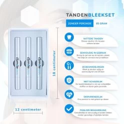 ISmile Professionele Tandenbleekset - Veilig Tanden Bleken - Zonder Peroxide - Witte Tanden - Teeth Whitening -Mondverzorging 1200x1200 1179