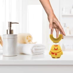 Merkloos Elektrische Sonische Tandenborstel Voor Kinderen Tussen 2 T/m 6 Jaar Met Timer - Elektrische Kindertandenborstel - 360º Graden - 6 Poetsmodus - IPX7 Waterbestendig - Geel -Mondverzorging 1200x1200 125