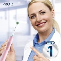 Oral B Oral-B Pro 3 - 3900 - Zwarte En Roze - Elektrische Tandenborstel -Mondverzorging 1200x1200 158