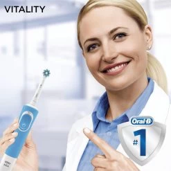 Oral B Oral-B Vitality 100 CrossAction - Blauw - Elektrische Tandenborstel -Mondverzorging 1200x1200 18