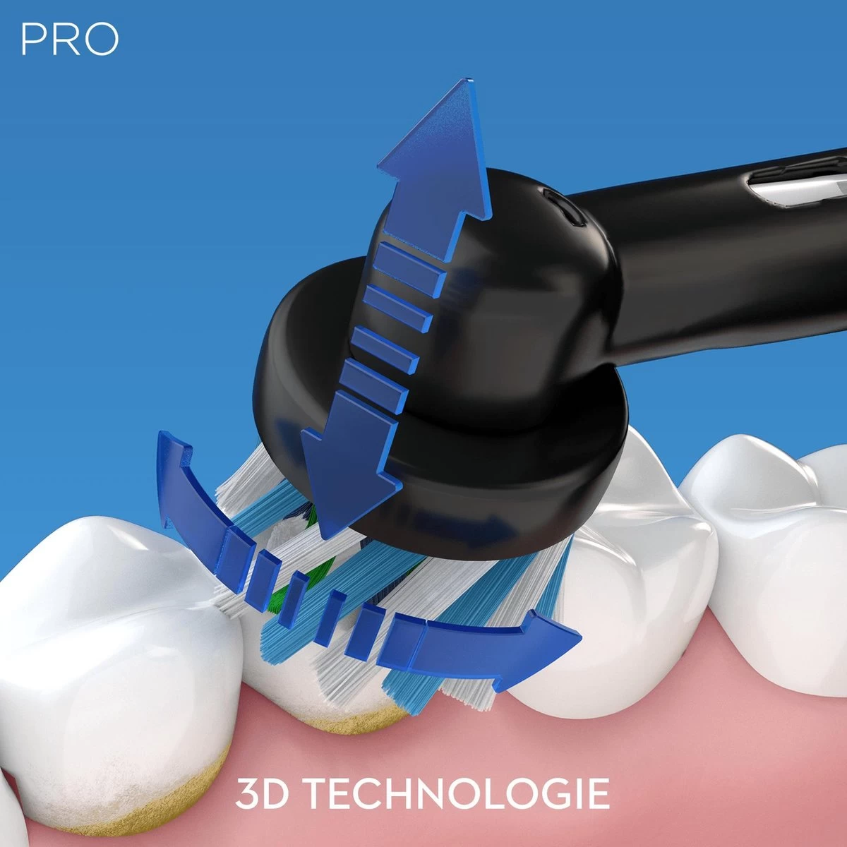 Oral B Oral-B Pro 2 2500 - Zwart - Elektrische Tandenborstel 6 Oral B Oral-B Pro 2 2500 - Zwart - Elektrische Tandenborstel - Afbeelding 4
