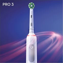 Oral B Oral-B Pro 3 3000 - Wit - Elektrische Tandenborstel - Ontworpen Door Braun - 1 Handvat En 1 Opzetborstel 19 Oral B Oral-B Pro 3 3000 - Wit - Elektrische Tandenborstel - Ontworpen Door Braun - 1 Handvat En 1 Opzetborstel -Mondverzorging 1200x1200 245