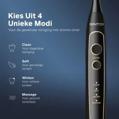 Bintoi® ISonic UV D600 - Elektrische Tandenborstel Met UV-Sterilisator -Mondverzorging 1200x1200 265