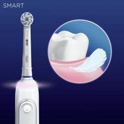 Oral B Oral-B Smart Sensitive - Elektrische Tandenborstel - Ontworpen Door Braun - 1 Handvat En 1 Opzetborstel -Mondverzorging 1200x1200 38