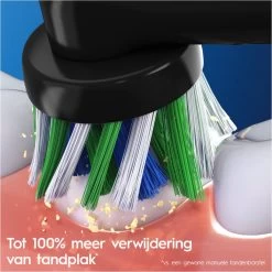 Oral-B CrossAction Opzetborstel Kleur Zwart, Verpakking Van 12 Stuks, Verpakking Van Brievenbusformaat -Mondverzorging 1200x1200 392