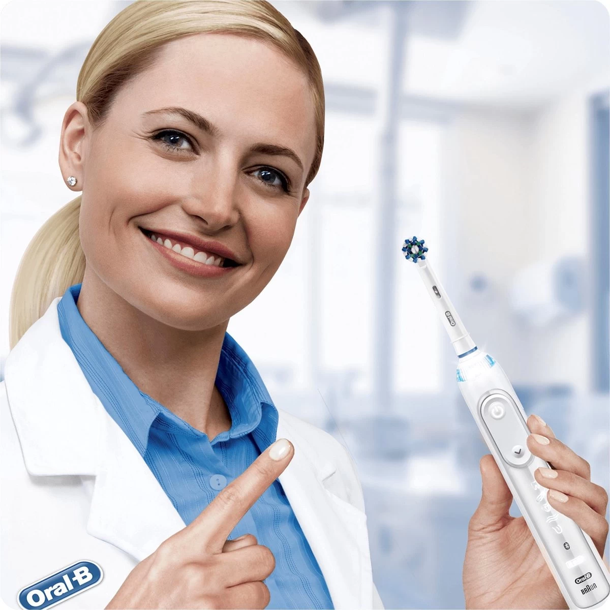 Oral B Oral-B CrossAction - Opzetborstels - 4 Stuks 12 Oral B Oral-B CrossAction - Opzetborstels - 4 Stuks - Afbeelding 10