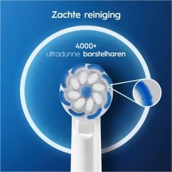 Oral B Oral-B Sensitive Clean - Met CleanMaximiser-technologie - Opzetborstels - 10 Stuks - Brievenbusverpakking -Mondverzorging 1200x1200 515