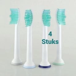 Merkloos 4 Opzetborstels Voor Philips Sonicare