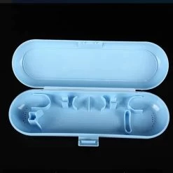 Reisetui Geschikt Voor Oral-B Pro/Vitality/Smartseries Stages Kids - Beschermhoes Travel Case - Geschikt Voor Elektrische Tandenborstel & 2 Opzetborstels - Lichtblauw -Mondverzorging 1200x1200 587