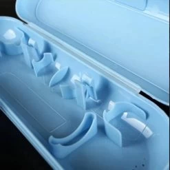 Reisetui Geschikt Voor Oral-B Pro/Vitality/Smartseries Stages Kids - Beschermhoes Travel Case - Geschikt Voor Elektrische Tandenborstel & 2 Opzetborstels - Lichtblauw -Mondverzorging 1200x1200 588