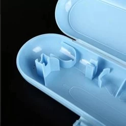 Reisetui Geschikt Voor Oral-B Pro/Vitality/Smartseries Stages Kids - Beschermhoes Travel Case - Geschikt Voor Elektrische Tandenborstel & 2 Opzetborstels - Lichtblauw -Mondverzorging 1200x1200 589