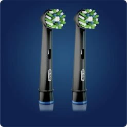 Oral B Oral-B CrossAction - Met CleanMaximiser-technologie - Opzetborstels - Zwart - 2 Stuks -Mondverzorging 1200x1200 629