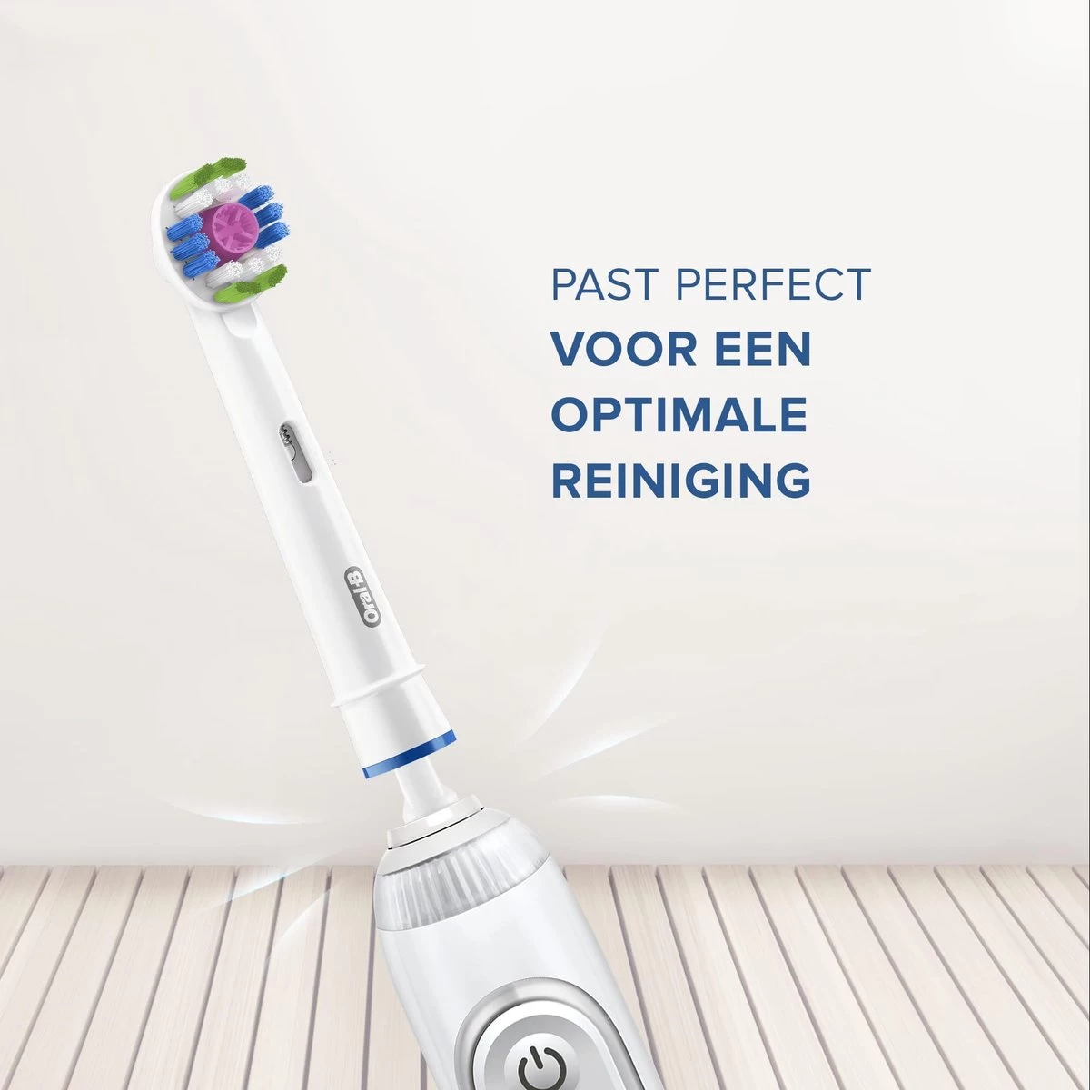 Oral B Oral-B 3D White - Met CleanMaximiser-technologie - Opzetborstels - 2 Stuks 5 Oral B Oral-B 3D White - Met CleanMaximiser-technologie - Opzetborstels - 2 Stuks - Afbeelding 3