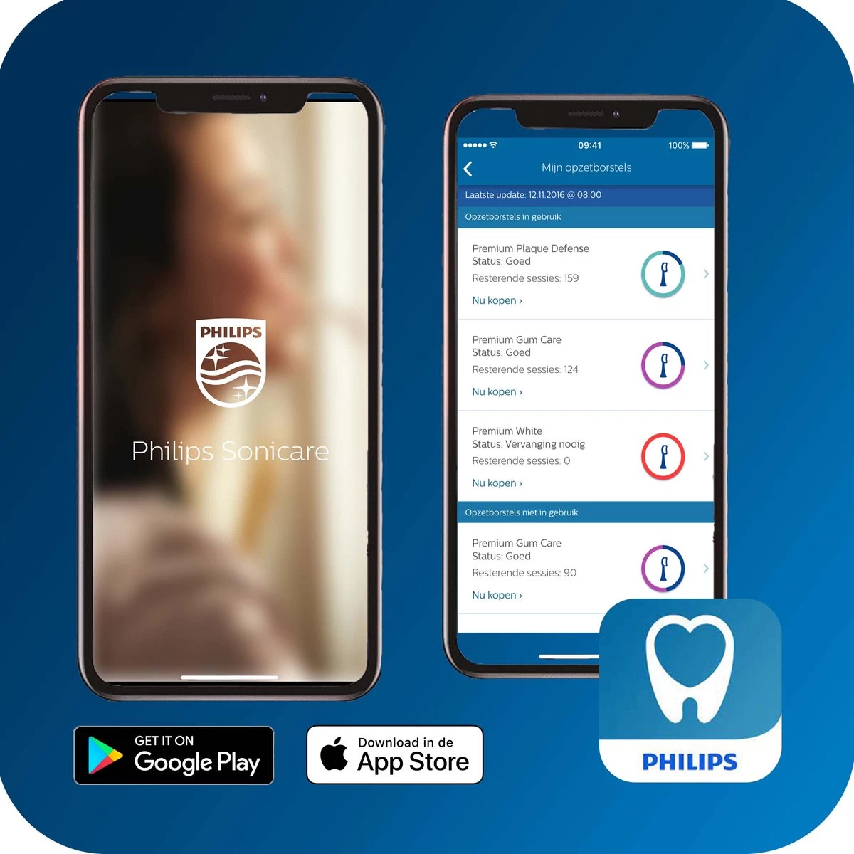 Philips Sonicare DiamondClean Smart Series 9000 HX9917/89 - Elektrische Tandenborstel - Zwart 8 Philips Sonicare DiamondClean Smart Series 9000 HX9917/89 - Elektrische Tandenborstel - Zwart - Afbeelding 6