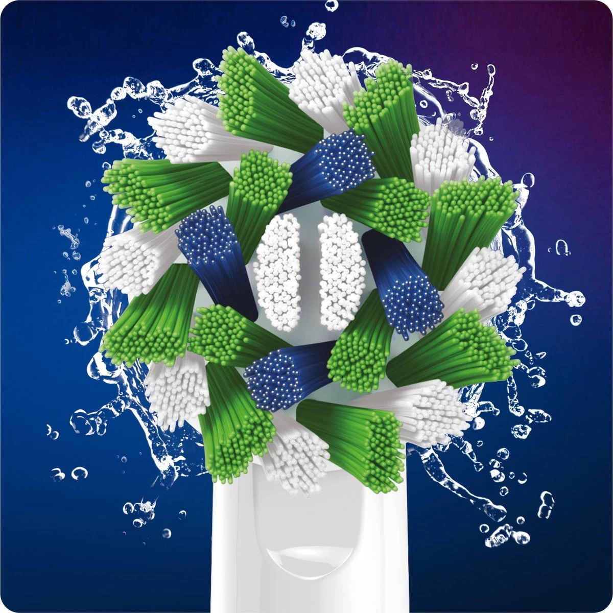 Oral B Oral-B CrossAction - Met CleanMaximiser-technologie - Opzetborstels - 4 Stuks 11 Oral B Oral-B CrossAction - Met CleanMaximiser-technologie - Opzetborstels - 4 Stuks - Afbeelding 9