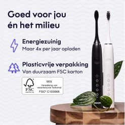BOOMBRUSH Opzetborstels Elektrische Tandenborstel - Zwart - 4 Stuks -Mondverzorging 1200x1200 697
