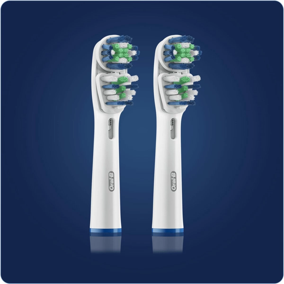 Oral B Oral-B Dual Clean - Opzetborstels - 2 Stuks 3 Oral B Oral-B Dual Clean - Opzetborstels - 2 Stuks - Afbeelding 2