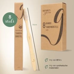 NATURE’S Groove® Bamboe Tandenborstel - Houten Tandenborstel Soft - 8 Stuks - Handmatig 13 NATURE’S Groove® Bamboe Tandenborstel - Houten Tandenborstel Soft - 8 Stuks - Handmatig -Mondverzorging 1200x1200 747