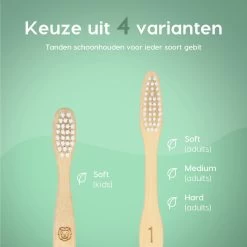 NATURE’S Groove® Bamboe Tandenborstel - Houten Tandenborstel Soft - 8 Stuks - Handmatig 15 NATURE’S Groove® Bamboe Tandenborstel - Houten Tandenborstel Soft - 8 Stuks - Handmatig -Mondverzorging 1200x1200 749