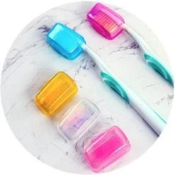 Tandenborsteldoosjes | Tandenborstel Beschermer | Tandenborstel Beschermers Voor Op Reis | 5 Stuks In Verschillende Kleuren -Mondverzorging 1200x1200 750