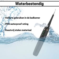 BOME Tandsteen Verwijderaar - 3 Opzetstukken - Tandplak Verwijderaar - Inclusief Spiegel En Pincet - 3 Standen -Mondverzorging 1200x1200 986