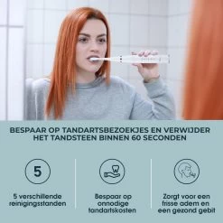 Merkloos Tandsteen Verwijderaar Elektrisch – Tandenborstel Opzetstukken - Tandarts Spiegel - 5 Standen -Wit 17 Merkloos Tandsteen Verwijderaar Elektrisch – Tandenborstel Opzetstukken - Tandarts Spiegel - 5 Standen -Wit -Mondverzorging 1200x1200 998