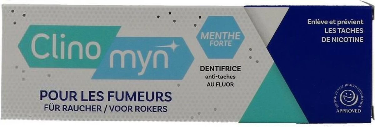Clinomyn Rokerstandpasta 75 Ml 3 Clinomyn Rokerstandpasta 75 Ml