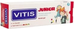 Vitis Junior - 6+ Jaar Tandpasta/gel - Tutti Frutti 11 Vitis Junior - 6+ Jaar Tandpasta/gel - Tutti Frutti -Mondverzorging 1200x477
