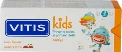 Vitis Kids - Tandpasta & Gel - 2+ Jaar - 50ml - Kersen Smaak 12 Vitis Kids - Tandpasta & Gel - 2+ Jaar - 50ml - Kersen Smaak -Mondverzorging 1200x510
