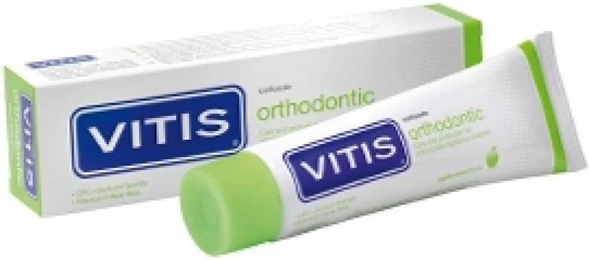 Vitis Orthodontic Tandpasta - 75ml 4 Vitis Orthodontic Tandpasta - 75ml - Afbeelding 2