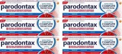 Parodontax Tandpasta Extra Fresh Complete Protection - 6 X 75ml - Voordeelverpakking