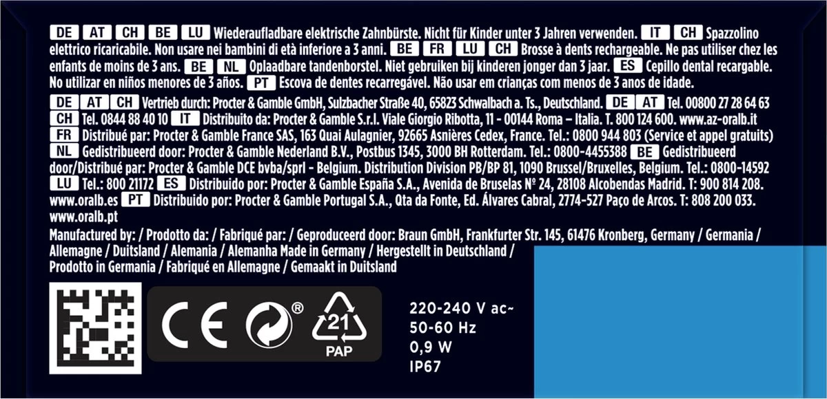 Oral B Oral-B Genius X - Wit - Elektrische Tandenborstel - Ontworpen Door Braun - 1 Handvat En 1 Opzetborstel 7 Oral B Oral-B Genius X - Wit - Elektrische Tandenborstel - Ontworpen Door Braun - 1 Handvat En 1 Opzetborstel - Afbeelding 6