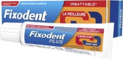 Fixodent Plus - Voordeelverpakking 6x40 G - Kleefpasta -Mondverzorging 1200x591