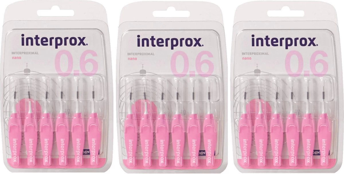 Interprox Premium Nano - 1,9 Mm - 3 X 6 Stuks 3 Interprox Premium Nano - 1,9 Mm - 3 X 6 Stuks