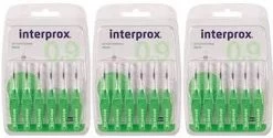Interprox Interdentaal Micro 2.4mm - Ragers - 3 X 6 Stuks - Voordeelverpakking -Mondverzorging 1200x609
