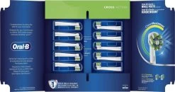 Oral B Oral-B CrossAction - Met CleanMaximiser-technologie - Opzetborstels - 10 Stuks - Brievenbusverpakking -Mondverzorging 1200x630