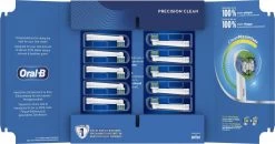 Oral B Oral-B Precision Clean - Met CleanMaximiser-technologie - Opzetborstels -10 Stuks - Brievenbusverpakking -Mondverzorging 1200x631
