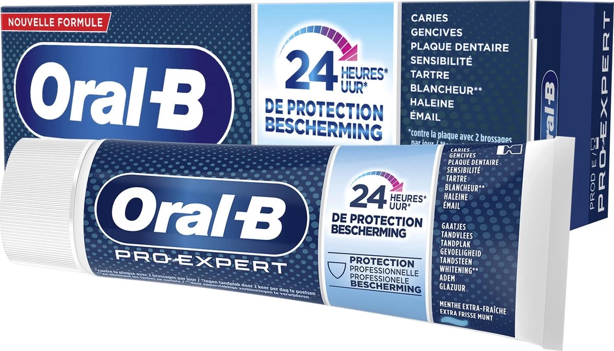 Oral B Oral-B Pro-Expert Professional Protection Tandpasta - Voordeelverpakking 12 X 75ml 10 Oral B Oral-B Pro-Expert Professional Protection Tandpasta - Voordeelverpakking 12 X 75ml - Afbeelding 8