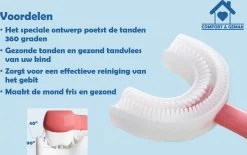 Tandenborstel Voor Baby En Kind - Eenvoudig, Hygiënisch En De Oplossing Voor Tandenpoetsen Bij Kinderen - BPA Vrij – BLAUW -Mondverzorging 1200x755