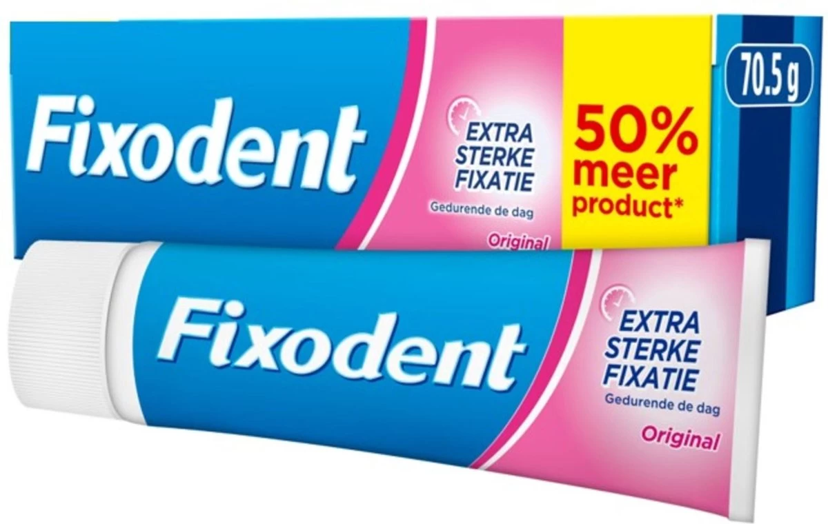 Fixodent Original - Kleefpasta - 70.5 G 11 Fixodent Original - Kleefpasta - 70.5 G - Afbeelding 9